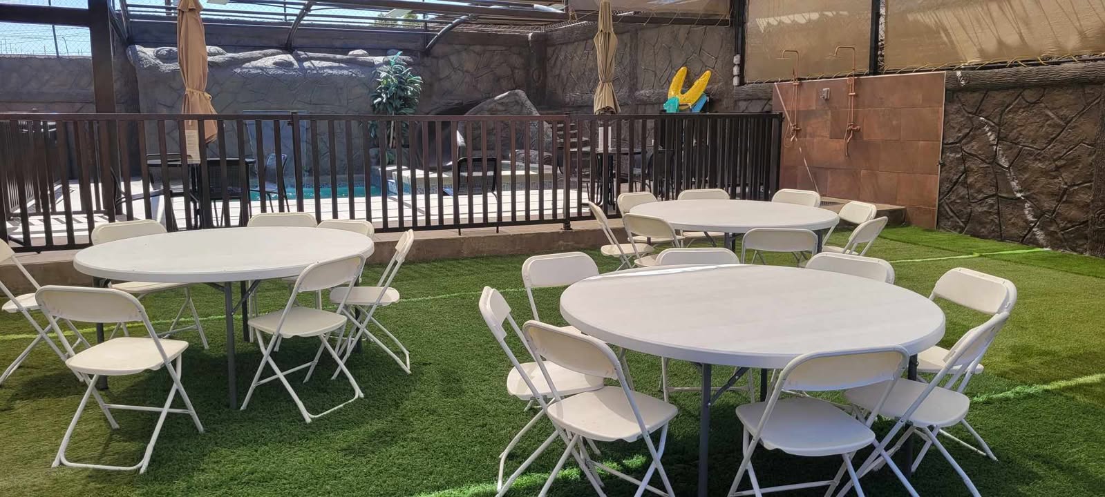 Jardin Plumerias de dia